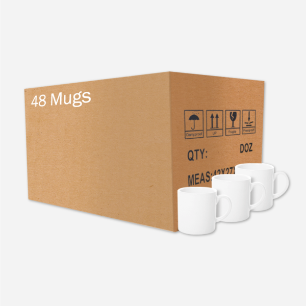 Caja de mugs para sublimar - caja de mug