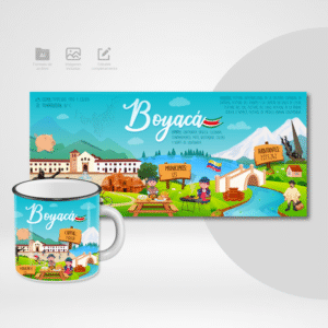 Diseño digital departamento de Boyacá