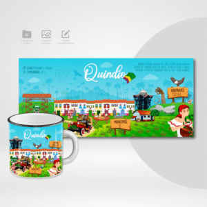 Diseño digital departamento del Quindío